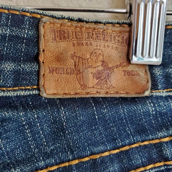 NWOT True Religion Dark Wash Women's Jeans 25 - Picture 4 of 8
